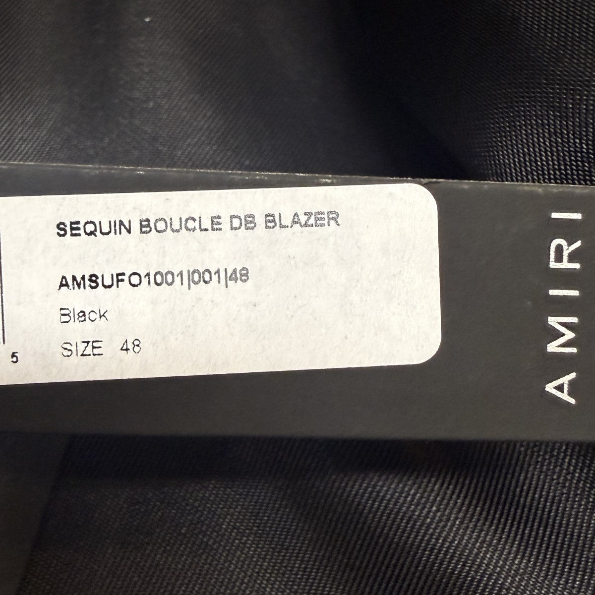 24SS/SEQUIN BOUCLE DB BLAZER AMIRI／スパンコールダブルブレザージャケット/SRAMSUFO1001