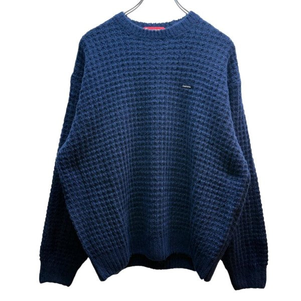 25AW/Small Box Waffle Sweater／スモールボックスワッフルセーター