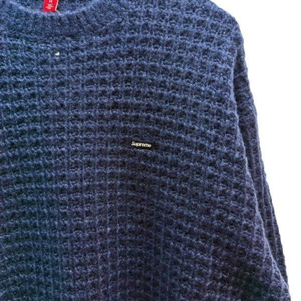 25AW/Small Box Waffle Sweater／スモールボックスワッフルセーター