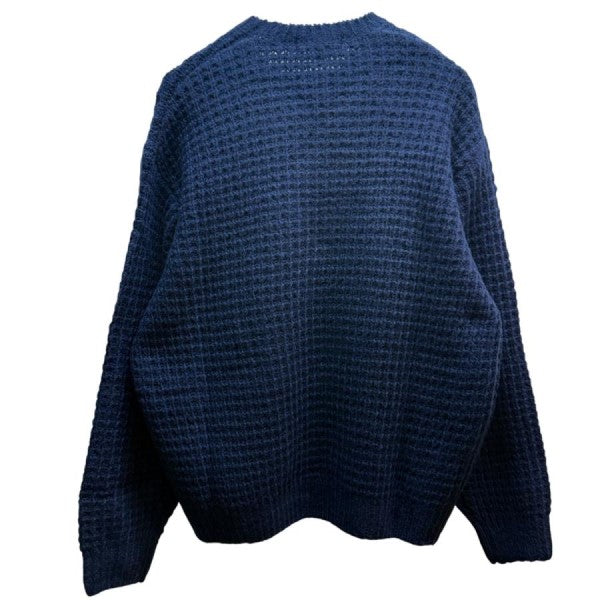 25AW/Small Box Waffle Sweater／スモールボックスワッフルセーター