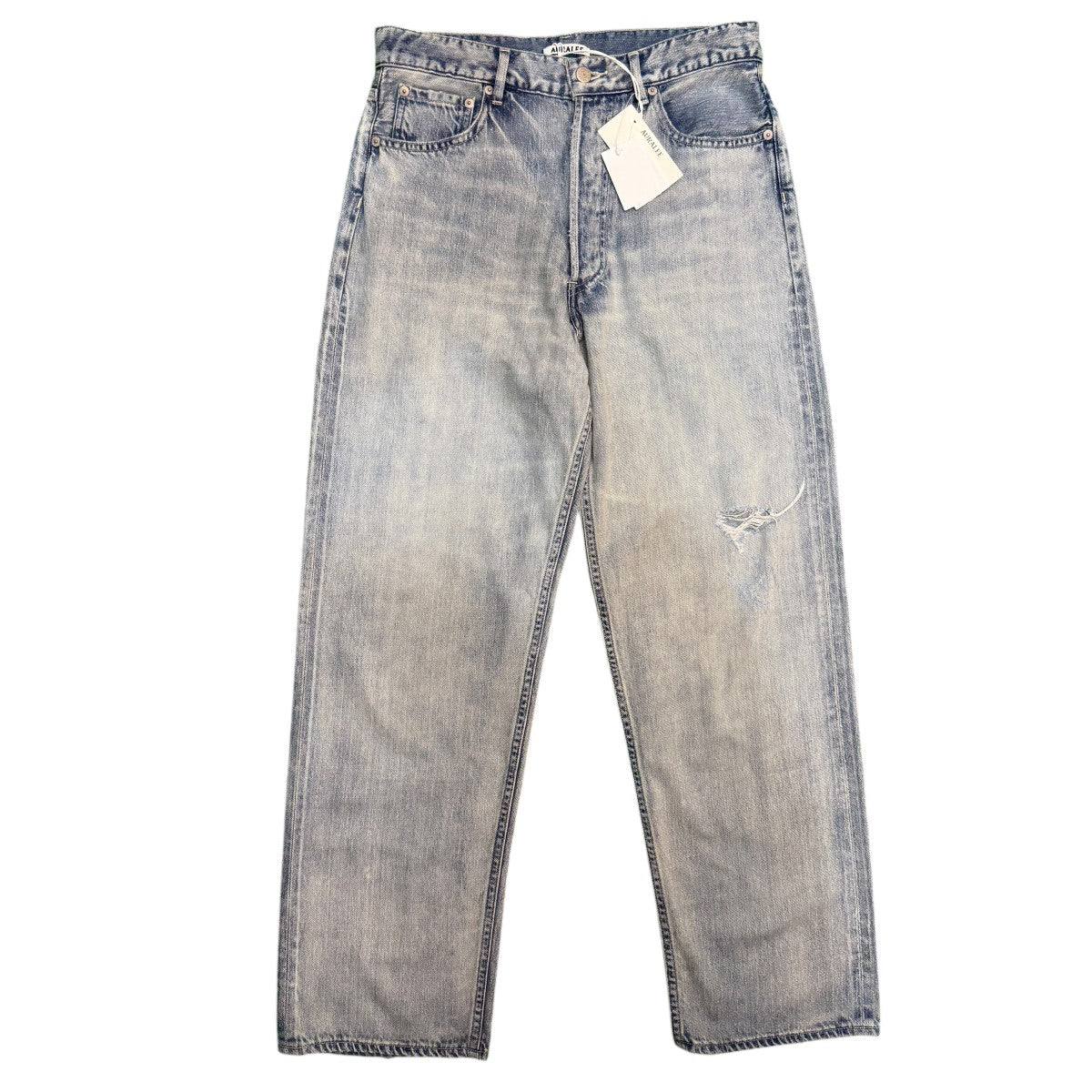 26SS/FADED SELVEDGE LIGHT DENIM WIDE PANTS／フェードセルビッジライトデニムワイドパンツ/A26SP03DE