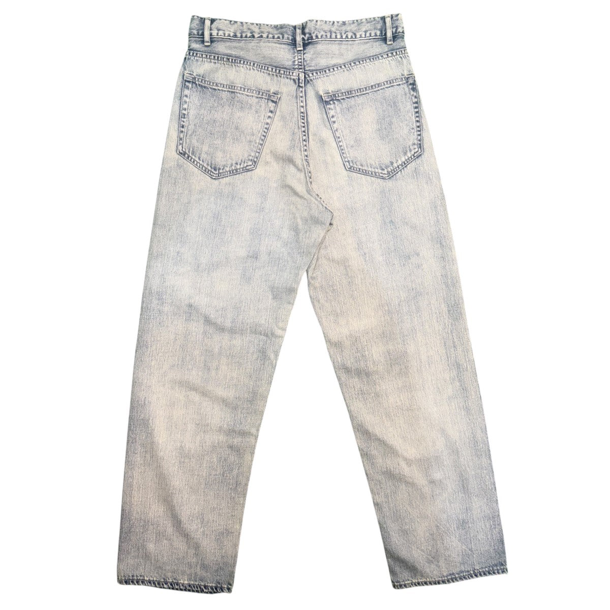 26SS/FADED SELVEDGE LIGHT DENIM WIDE PANTS／フェードセルビッジライトデニムワイドパンツ/A26SP03DE