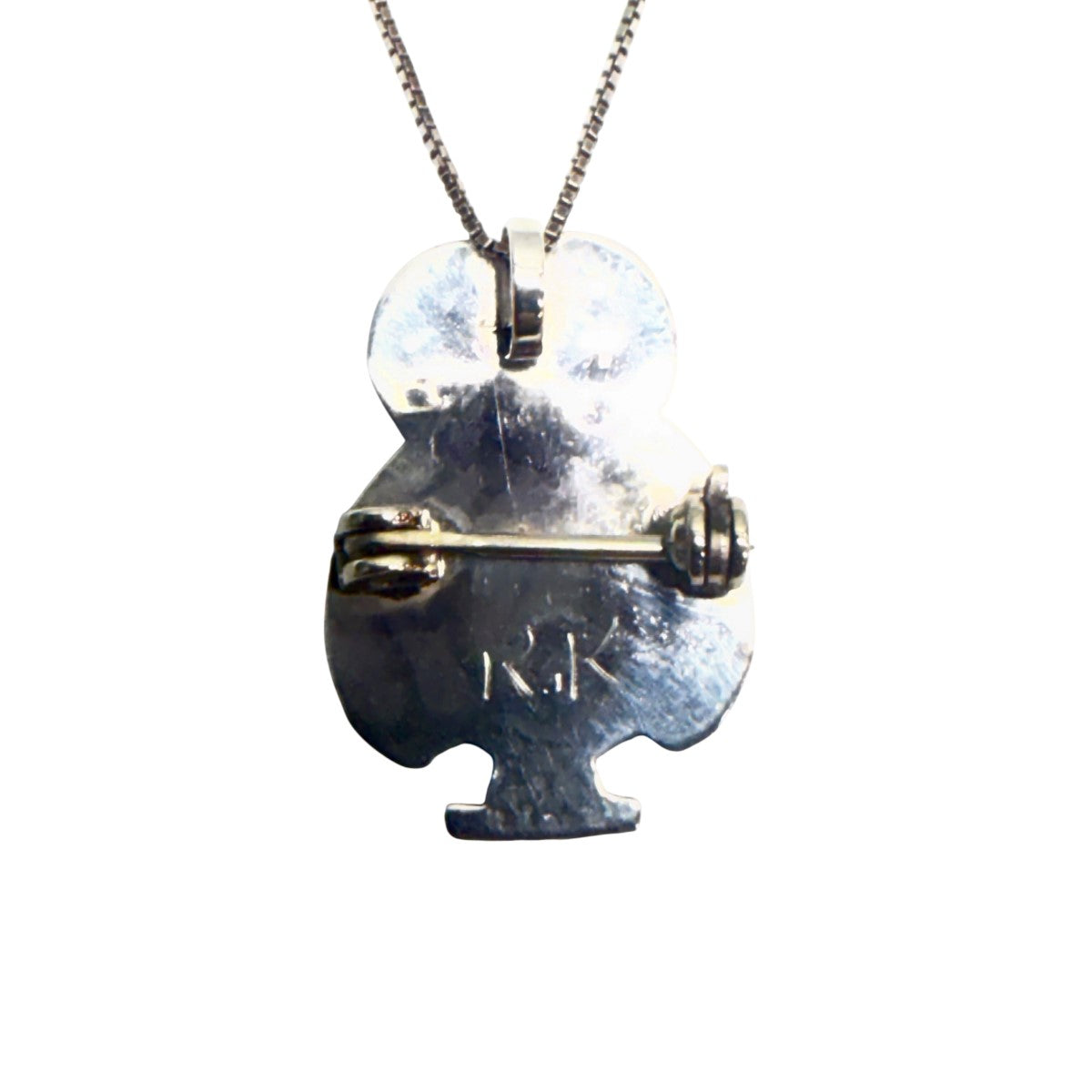 Owl Necklace／フクロウブローチ＆ネックレス