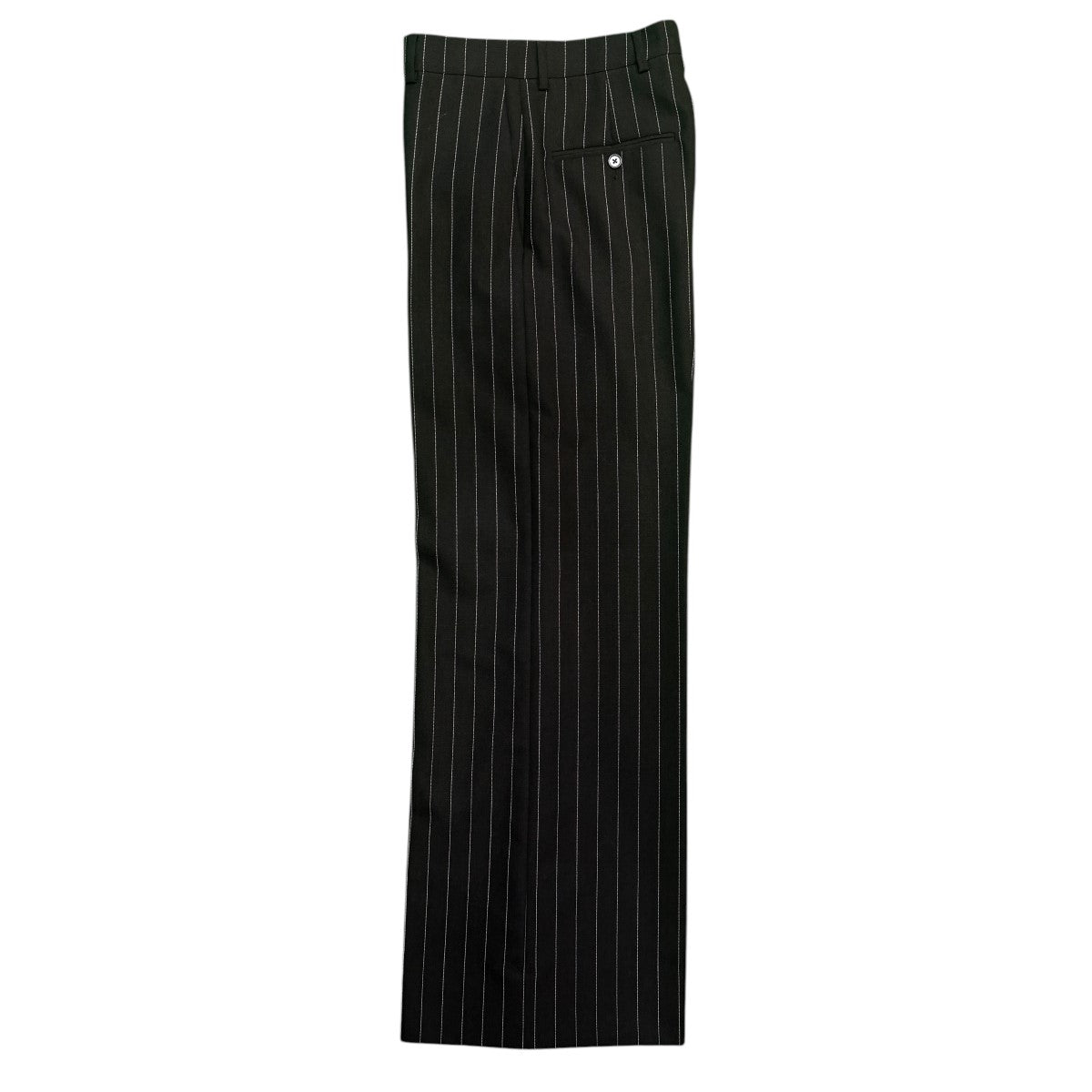 22SS/Flared Surf Pants In Striped Wool／フレアサーフパンツ ストライプ ウール 裾上げ済/2P612108M