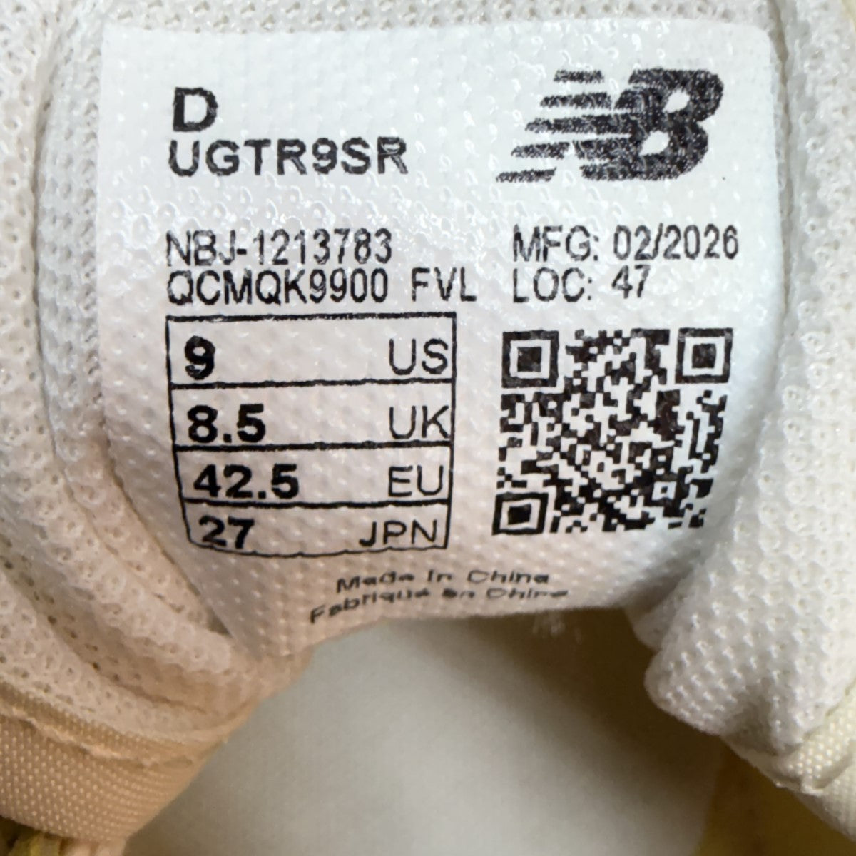 26SS/UGTR9SR／Gator Run スニーカー/UGTR9SR