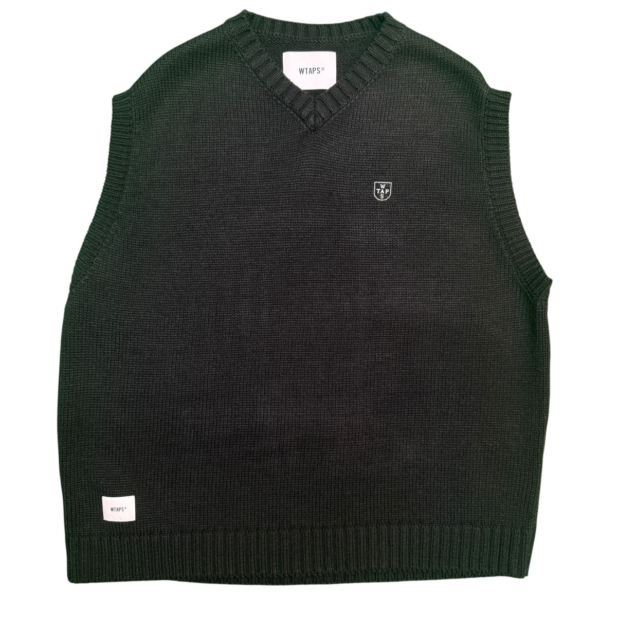 22AW/DITCH ／ VEST ／ ACRYLIC． CRST／ディッチ ／ ベスト ／ アクリル． クレスト/222MADT-KNM01