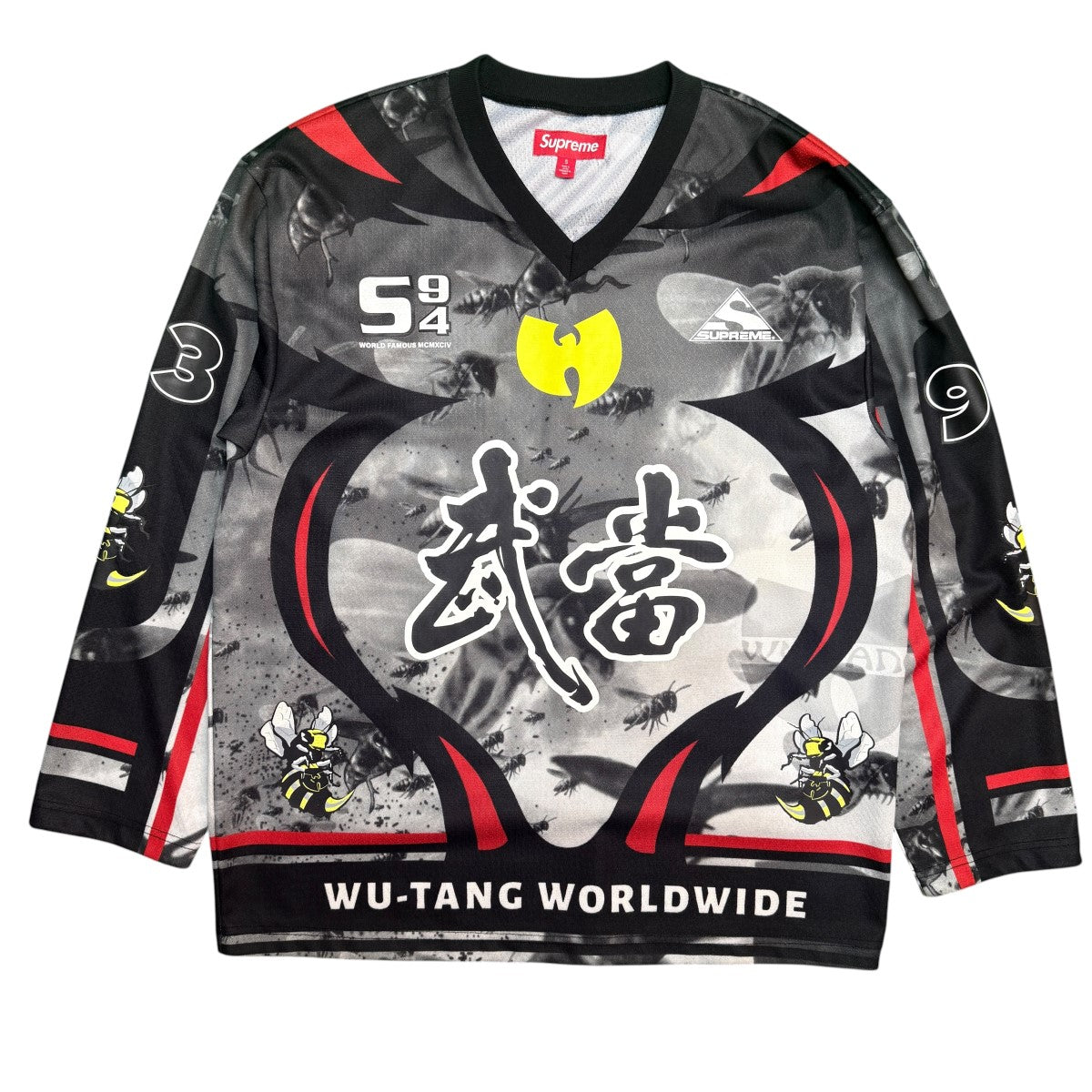 25AW/Wu-Tang Clan Hockey Jerseyウータンクランホッケージャージ