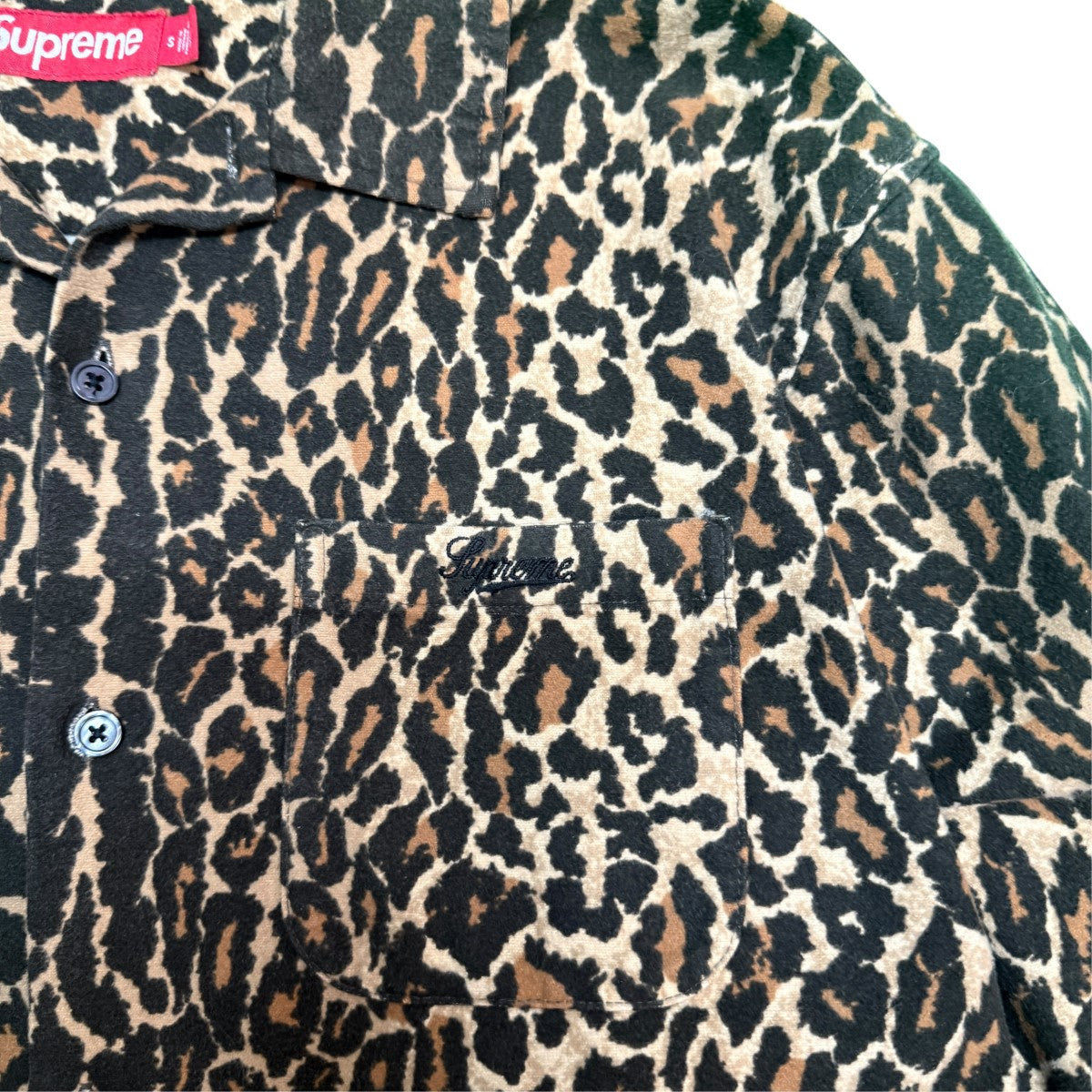 25AW/Flannel Pajama ShirtLeopard／フランネルパジャマシャツ