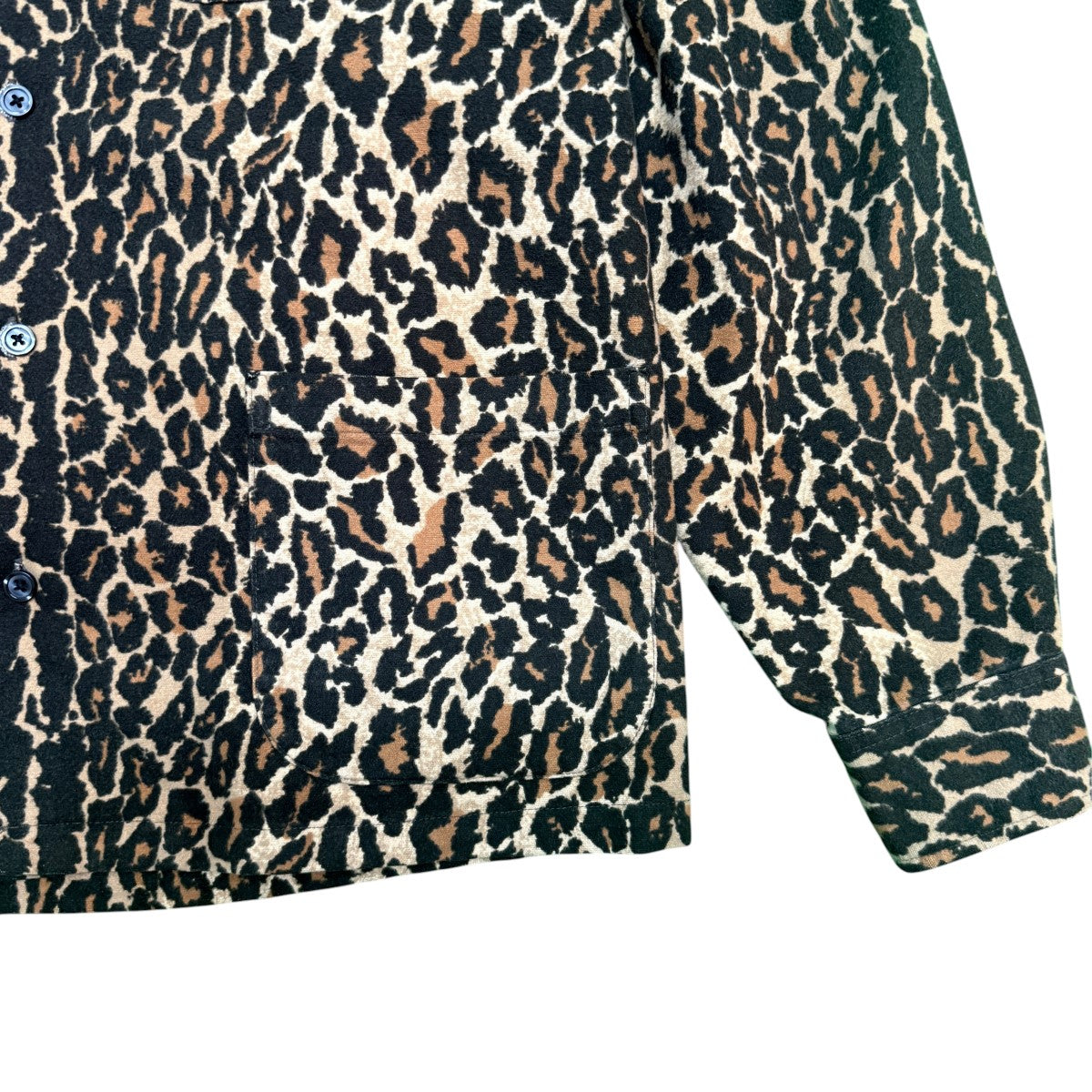 25AW/Flannel Pajama ShirtLeopard／フランネルパジャマシャツ