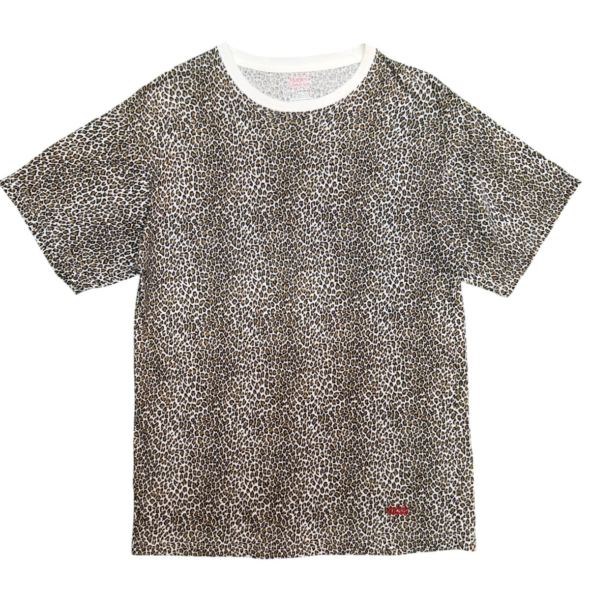19SS/Hanes Leopard TeeLeopardヘインズレオパードTシャツ