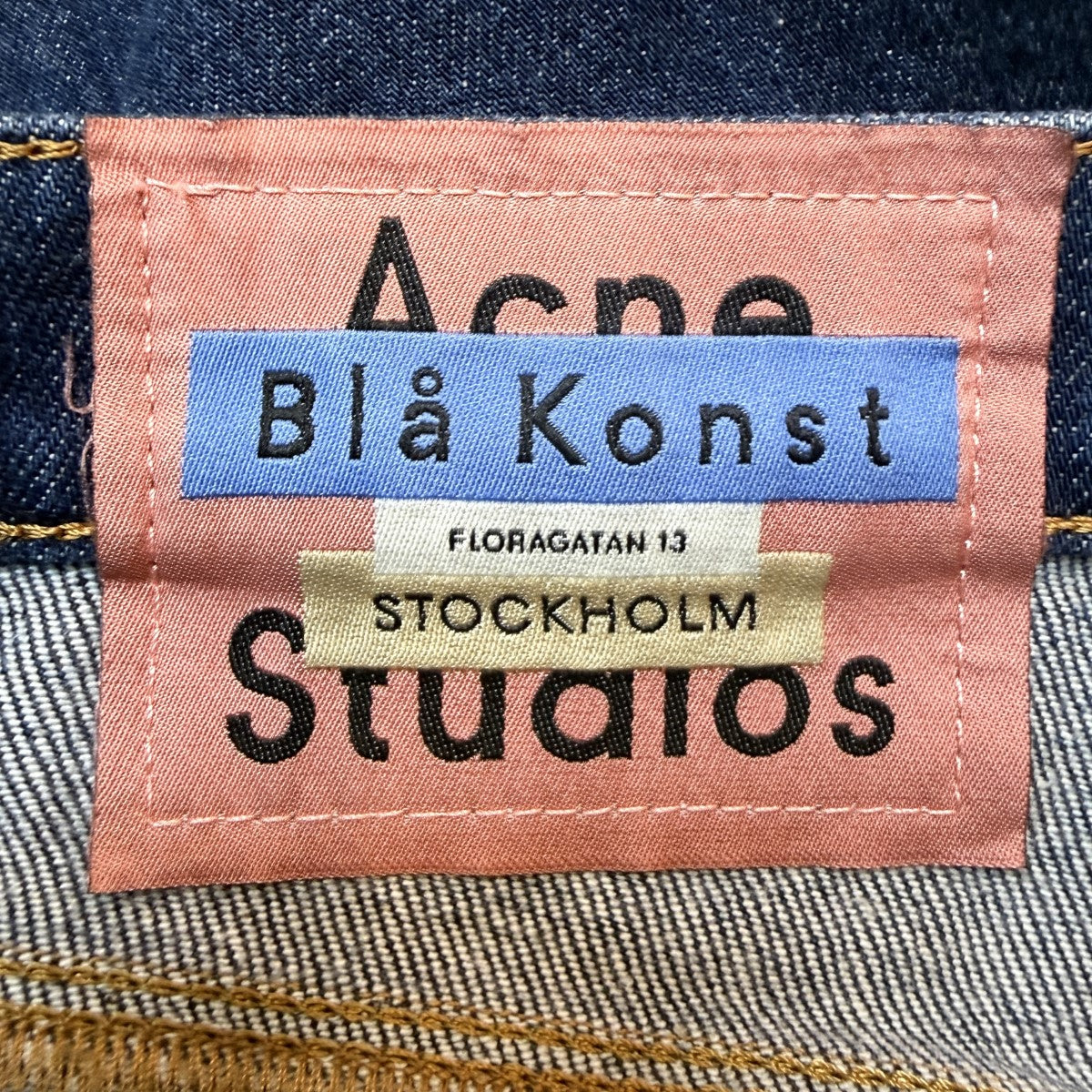 Acne Studios Bla Konst(アクネストゥディオズブロコンスト) 5Pデニム 