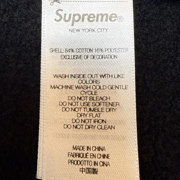 Supreme×MARITHE+FRANCOIS GIRBAUD 25SS/Girbaud Zip Up Hooded Sweatshirt／ジルボー ジップアップスウェットパーカー 古着・中古-8枚目のアイテム画像