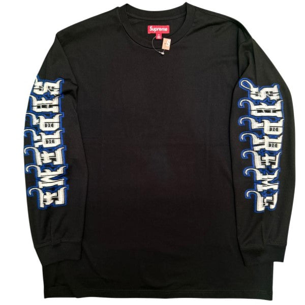 25AW/Intarsia Sleeve L／S Top／インターシャスリーブロングスリーブTシャツ