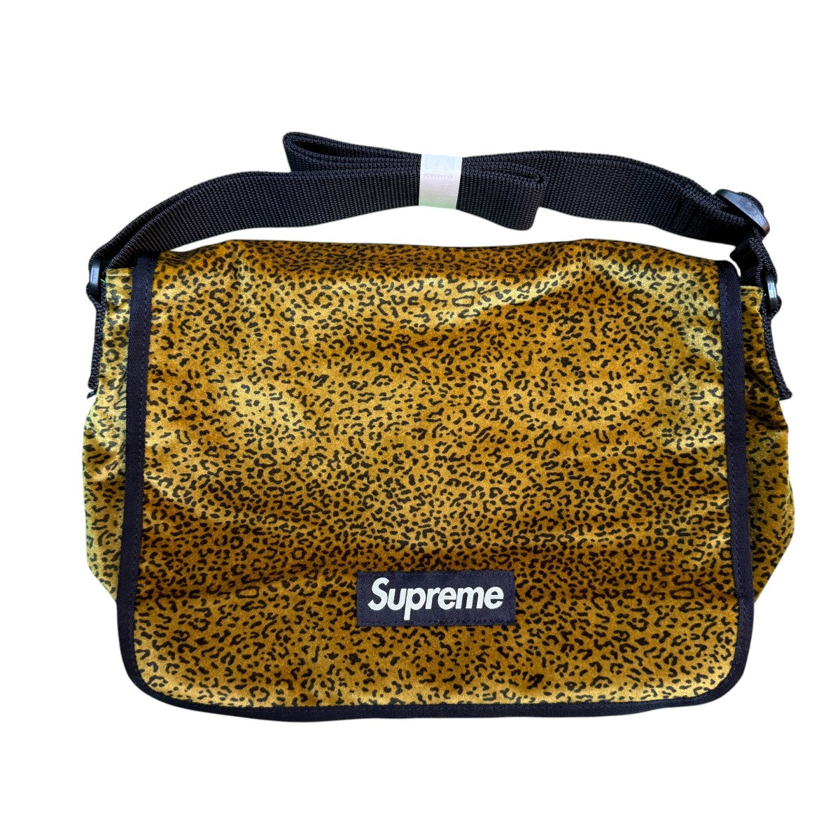 25AW/Velvet Small Messenger BagTan Reopardベルベットスモールメッセンジャーバッグ