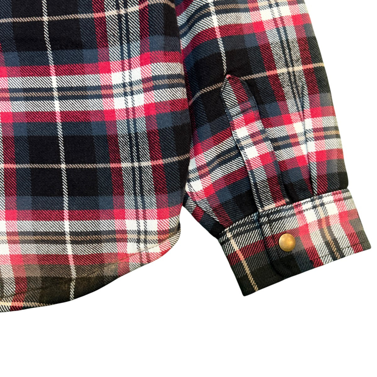 25AW/Dickies Lined Zip Up Hooded Flannel Shirt／ディッキーズ ラインド ジップアップ フーデッド フランネル シャツ