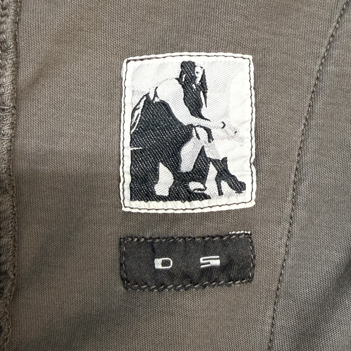 16AW/PRISONNER DRAWSTRINGDRK DST／プリズナードローストリング サルエルパンツ/DU16F8394-RN