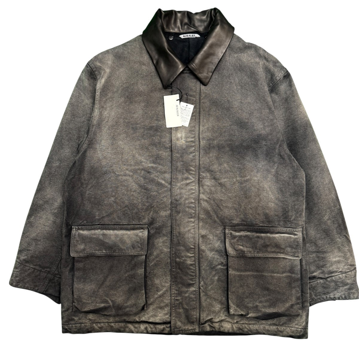 25AW/PRODUCT DYED ORGANIC COTTON DUCK BLOUSON／FADED BLACK／プロダクトダイオーガニックコットンダックブルゾン/A25AB01CD