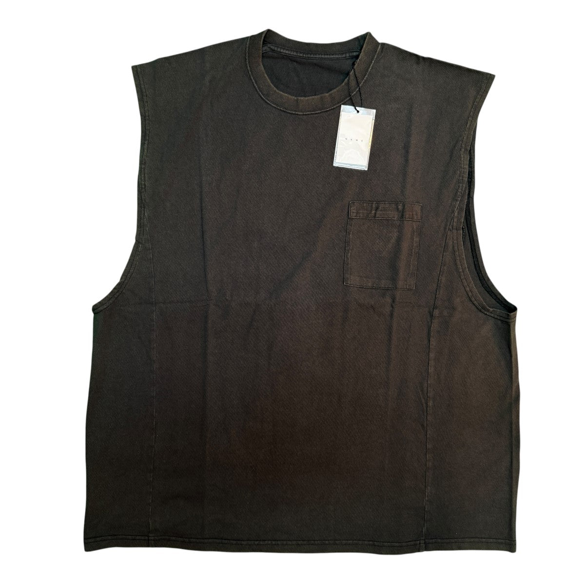 Name． 26SS/REVERSIBLE LOOSE FIT NO SLEEVE TEE ： FADEDBLEACH／リバーシブル ルーズフィット ノースリーブ Tシャツ フェード加工 古着・中古-1枚目のアイテム画像