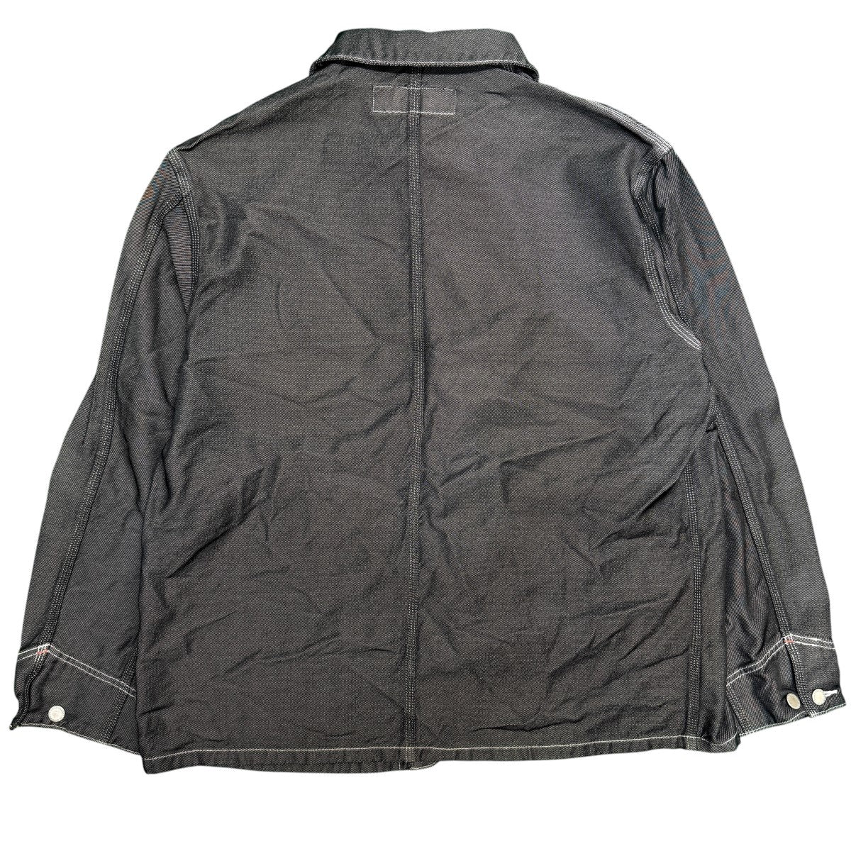 COMME des GARCONS HOMME 26AW/Ester Sarge Over Dye Jacketポリエステルサージ製品染めカバーオールジャケット/HR-J014 古着・中古-6枚目のアイテム画像