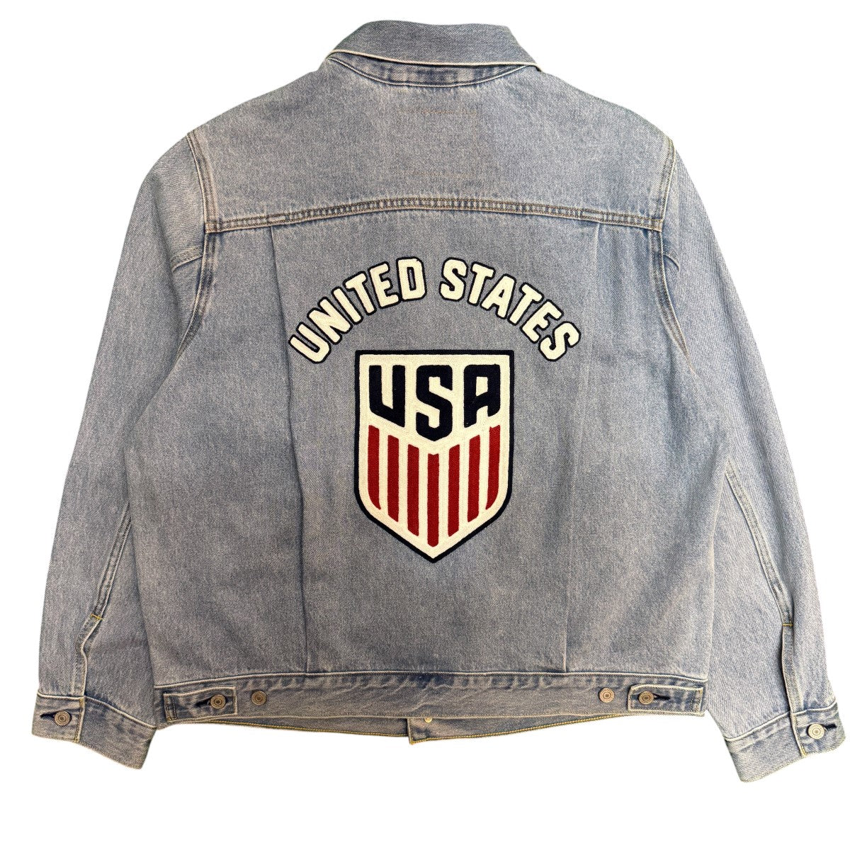 26SS/U．S． Soccer Type II Trucker Jacket／コラボデニムトラッカージャケット/006GH-0000
