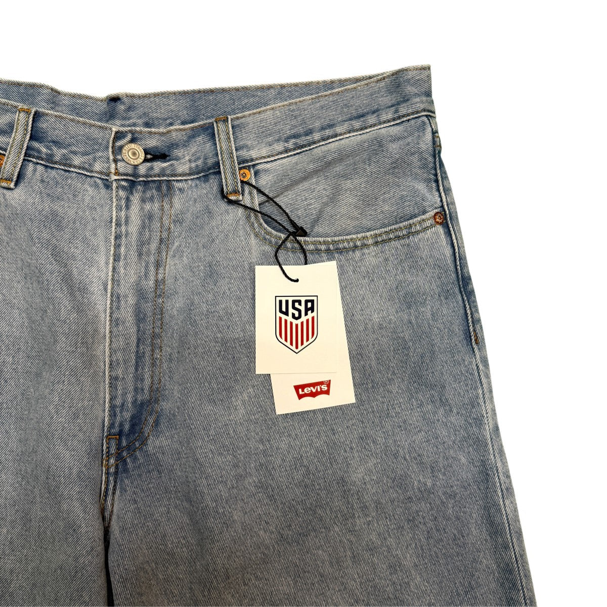 26SS/限定U．S． Soccer 478 Baggy Fit Shorts／バギーフィットデニムショートパンツ/006GV0000