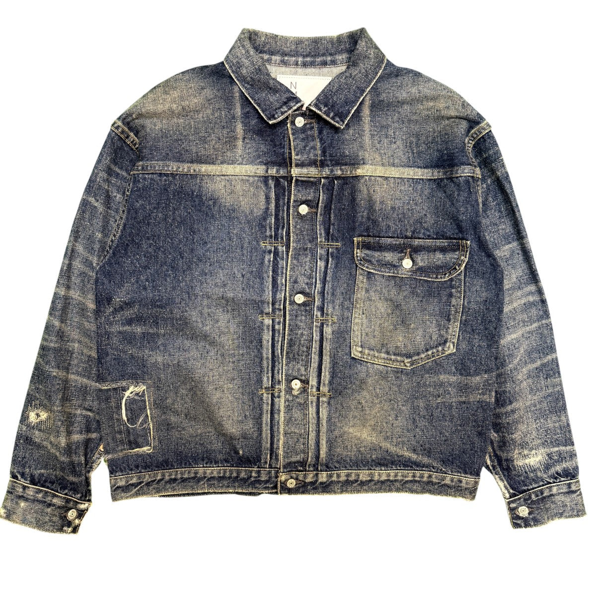 24AW/W-Name Jacket／コラボデニムジャケット/WN-J924