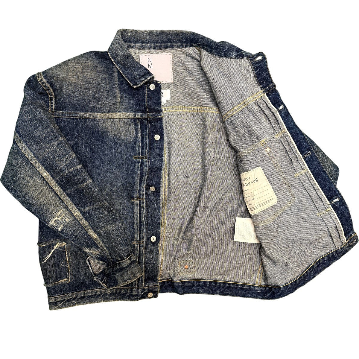 24AW/W-Name Jacket／コラボデニムジャケット/WN-J924