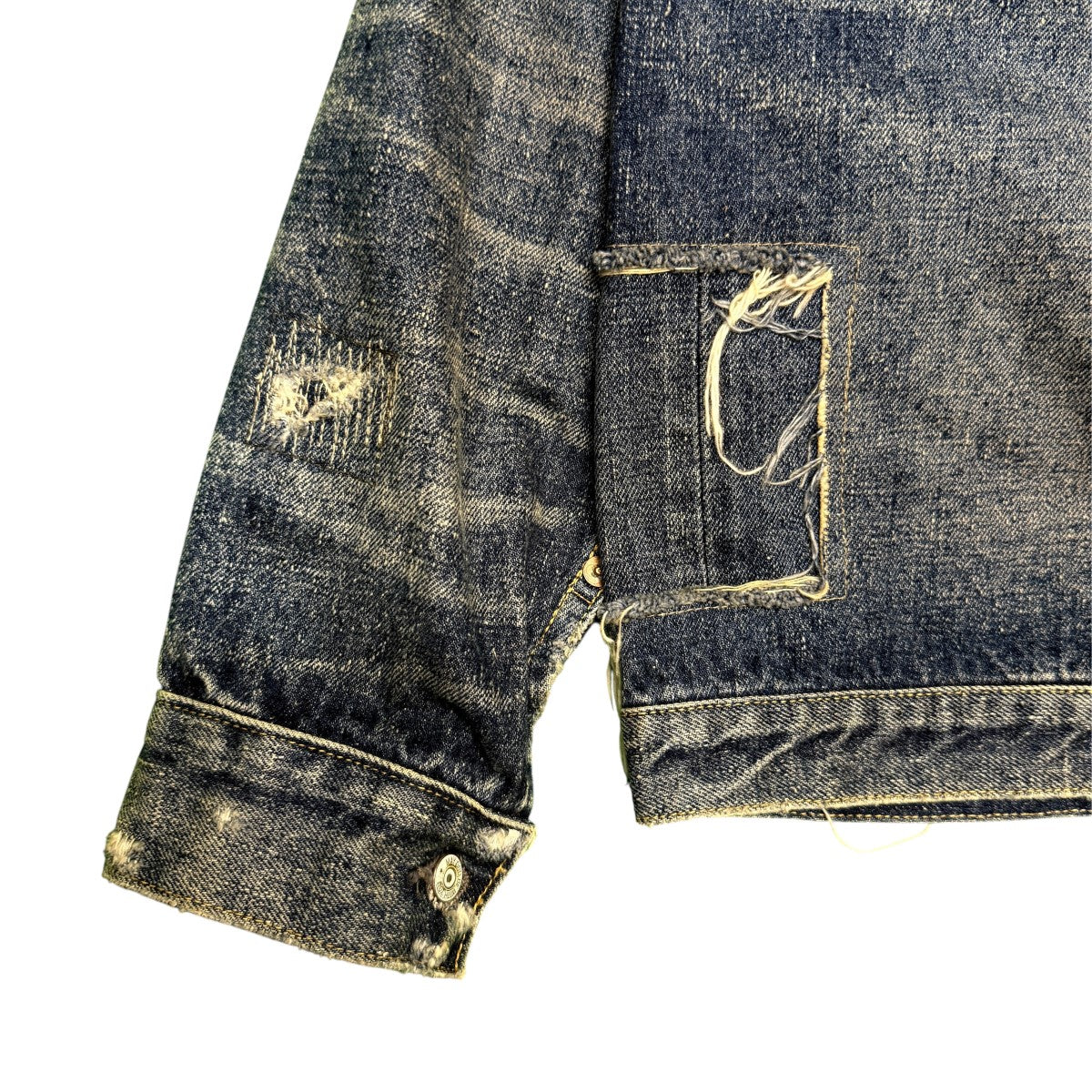 24AW/W-Name Jacket／コラボデニムジャケット/WN-J924