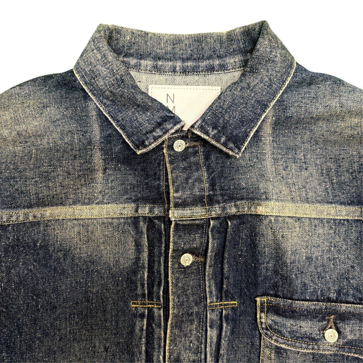 24AW/W-Name Jacket／コラボデニムジャケット/WN-J924