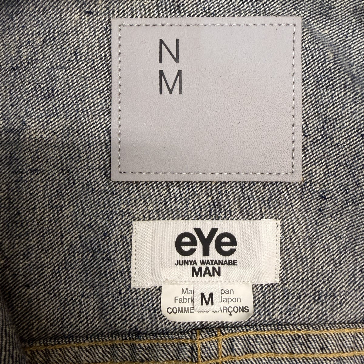 24AW/W-Name Jacket／コラボデニムジャケット/WN-J924
