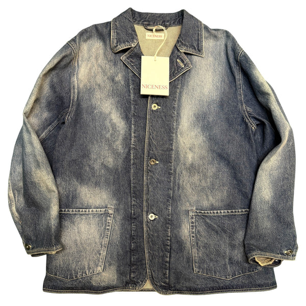 NICENESS(ナイスネス) 26SS/D．LEEROY Distressed Denim Coverall／D