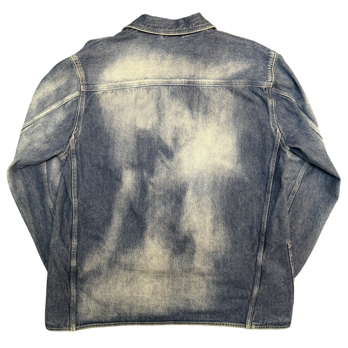 26SS/D．LEEROY Distressed Denim Coverall／D．リーロイ デニムカバーオールジャケット/NN-1804B17