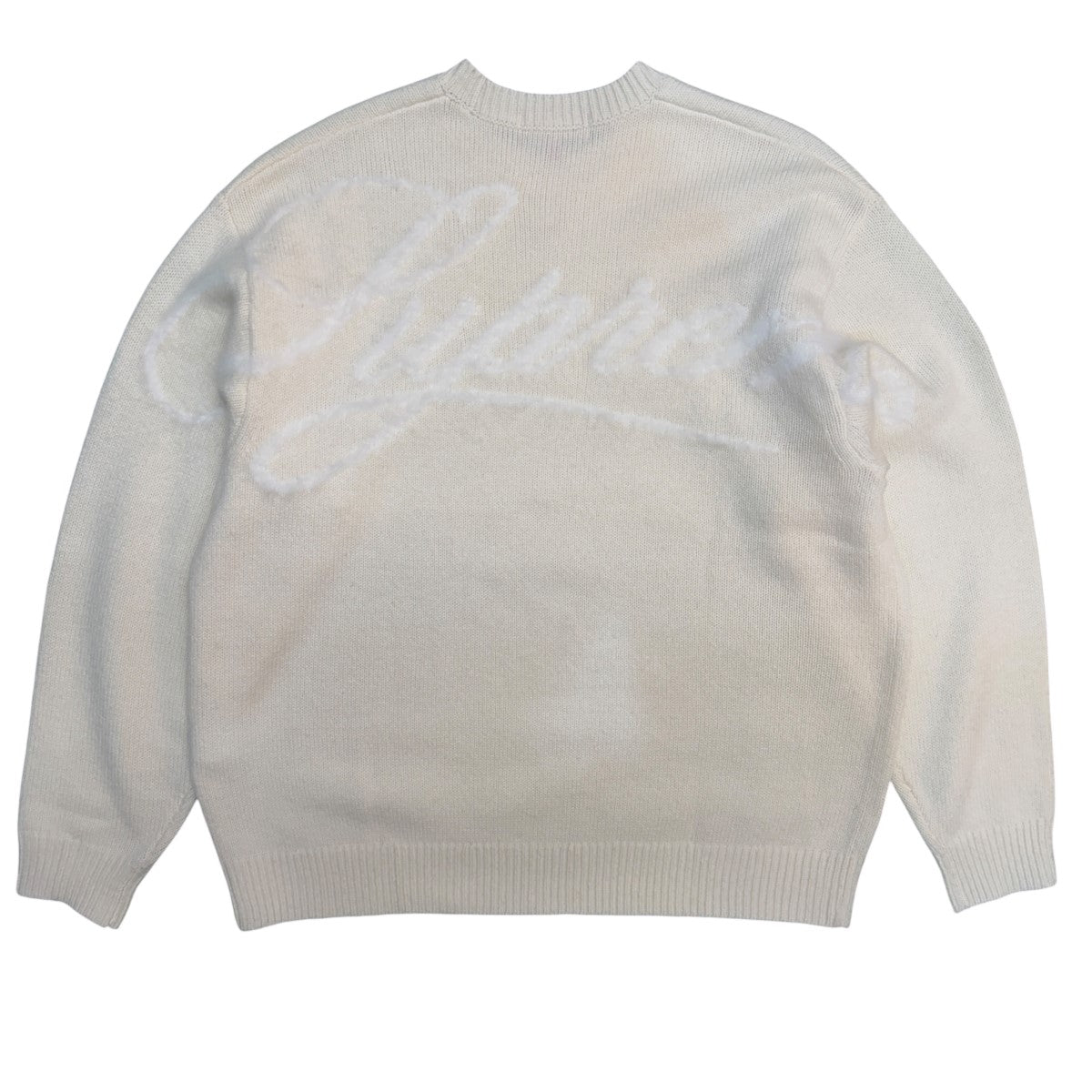 25AW/Angora Script Sweater／アンゴラスクリプトセーター