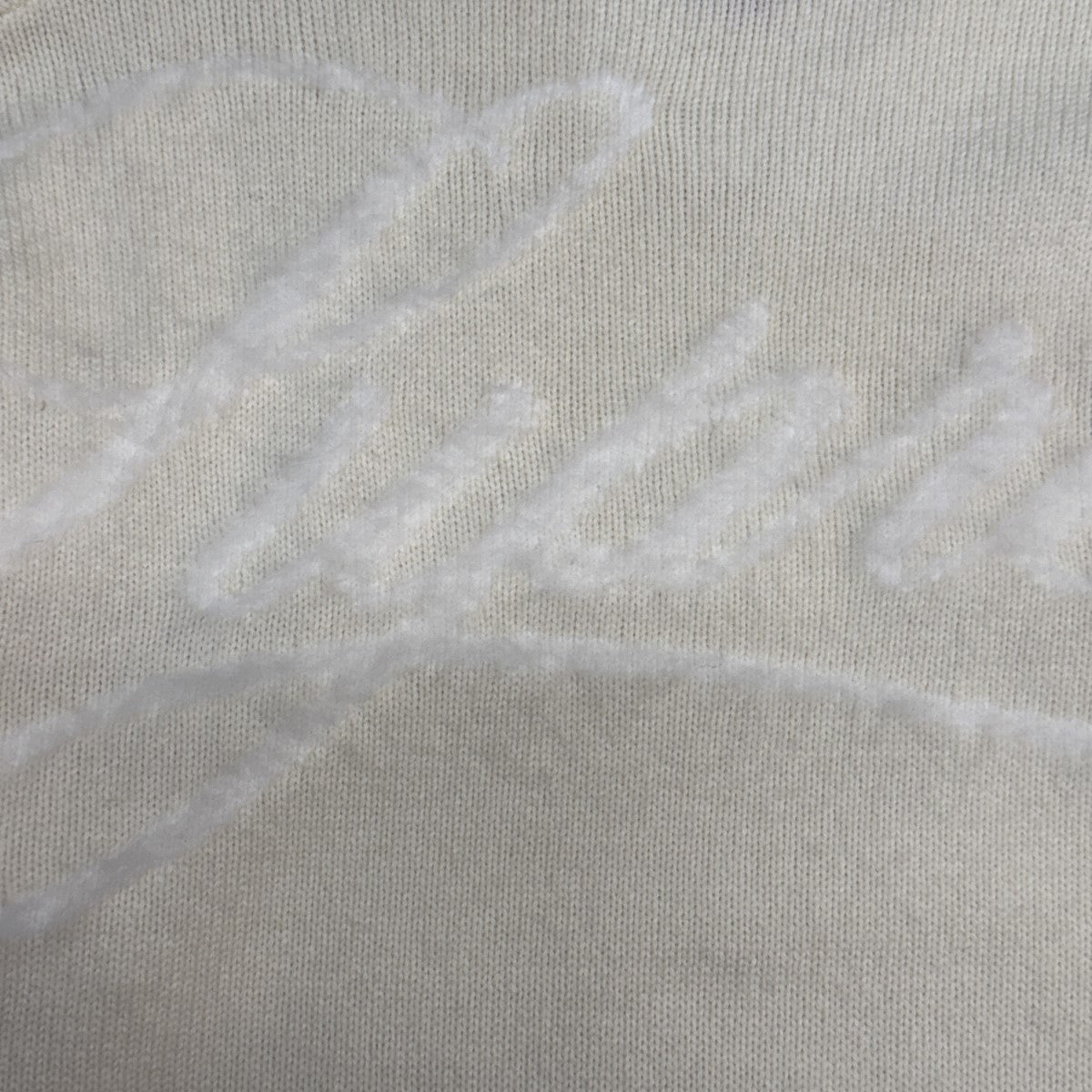 25AW/Angora Script Sweater／アンゴラスクリプトセーター