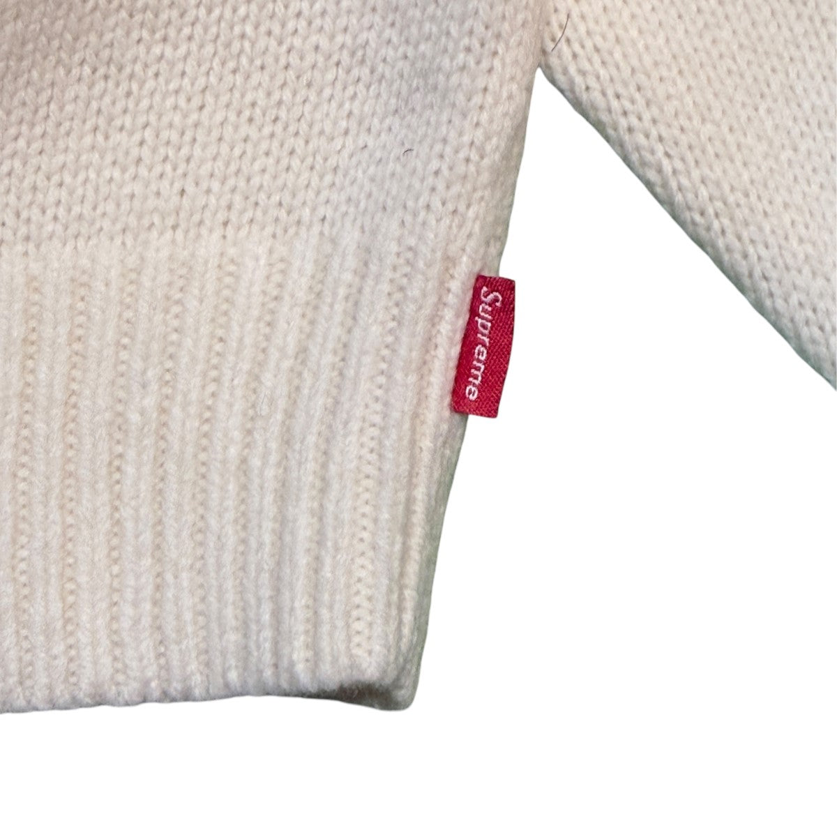 25AW/Angora Script Sweater／アンゴラスクリプトセーター