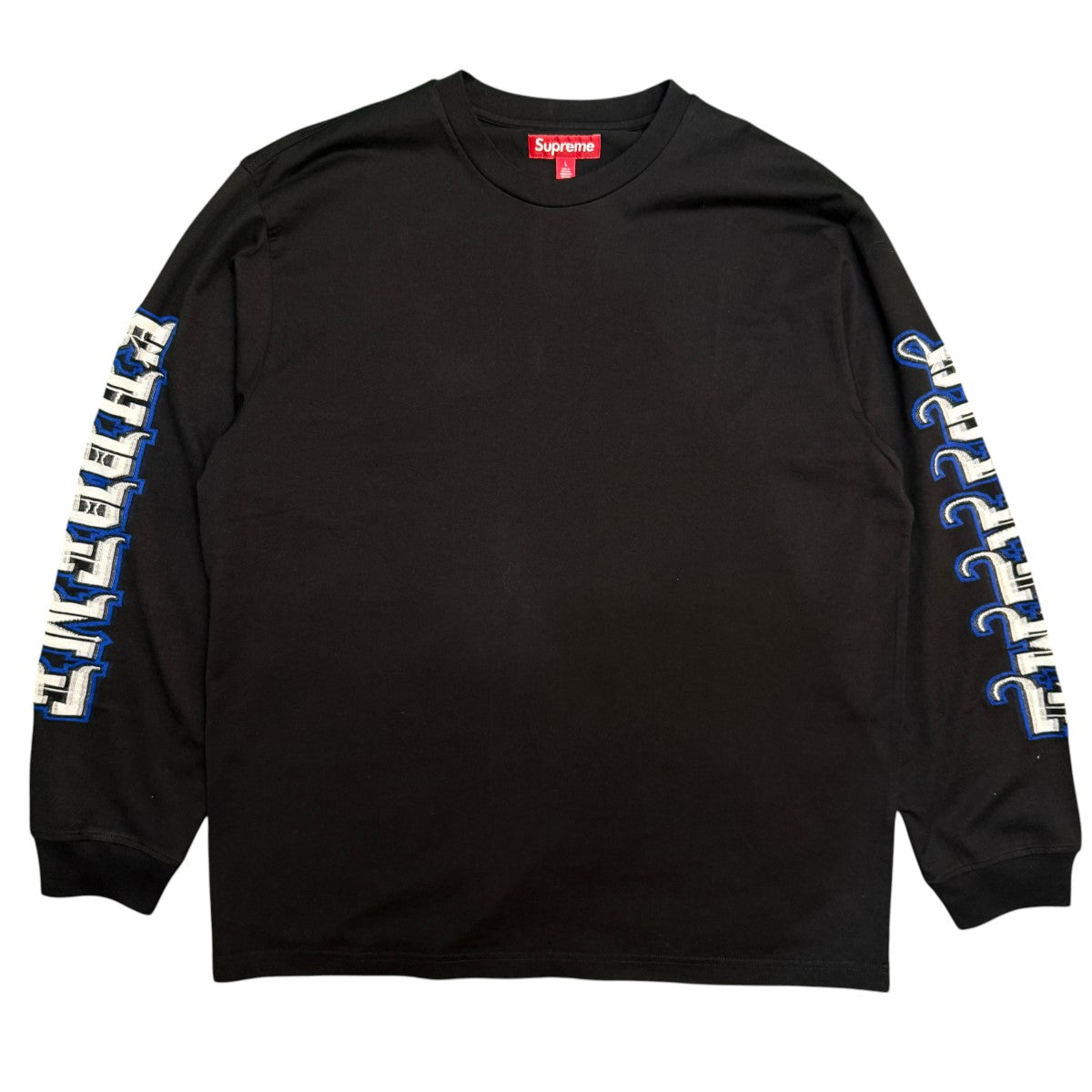 25AW/Intarsia Sleeve L／S Top／インターシャスリーブロングスリーブTシャツ