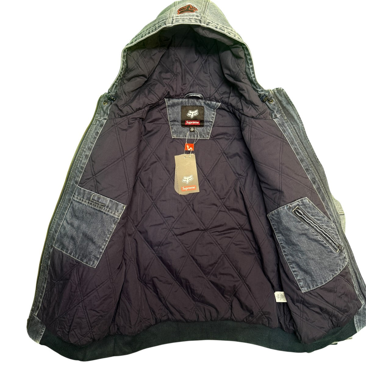 25AW/Hooded Work Jacket／Denim／フーデッドワークジャケット