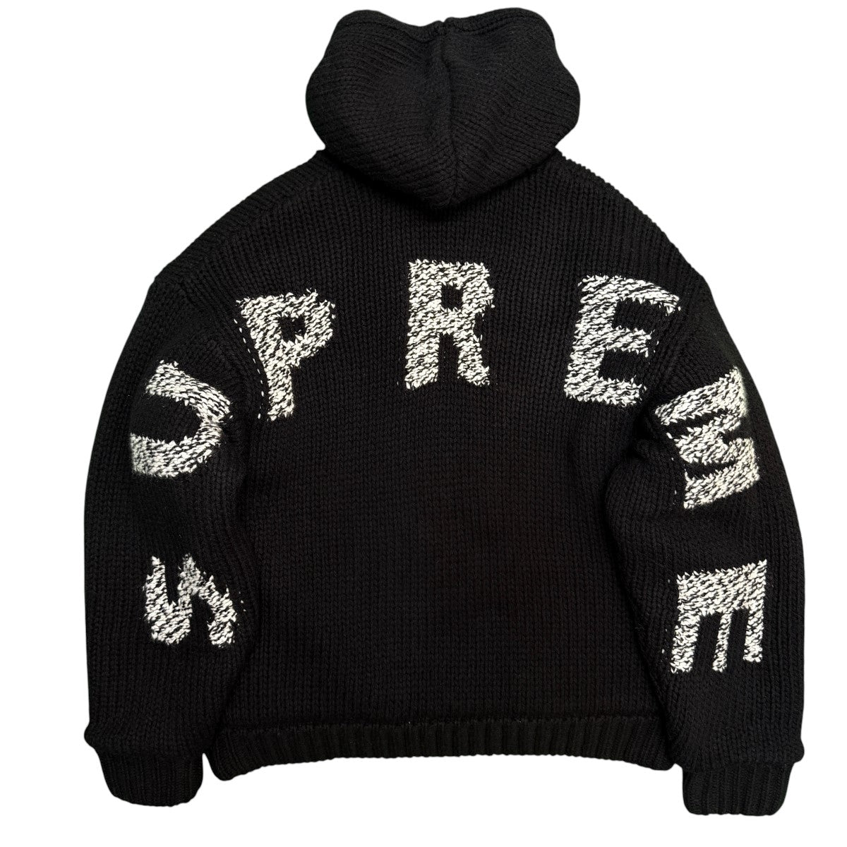 25AW/Faux Shearling Lined Zip Up Hooded Sweater／フォー・シャーリングラインドジップアップフーデッドセーター