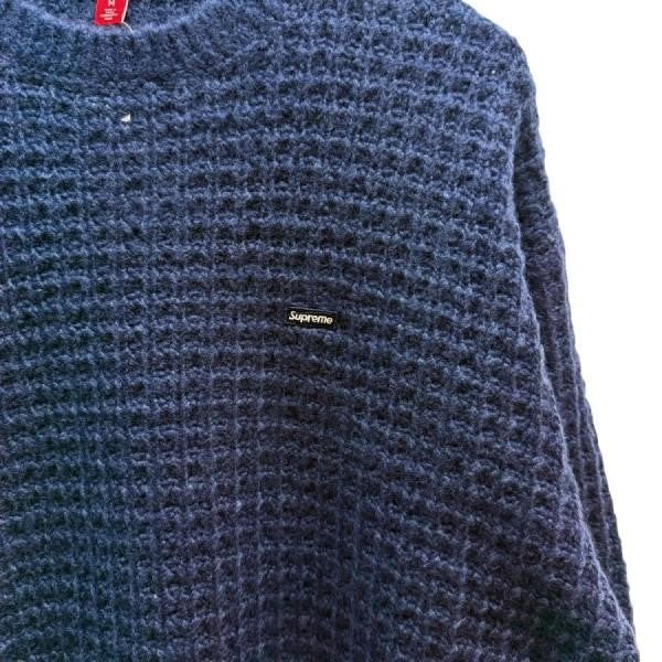 25AW/Small Box Waffle Sweater／スモールボックスワッフルセーター