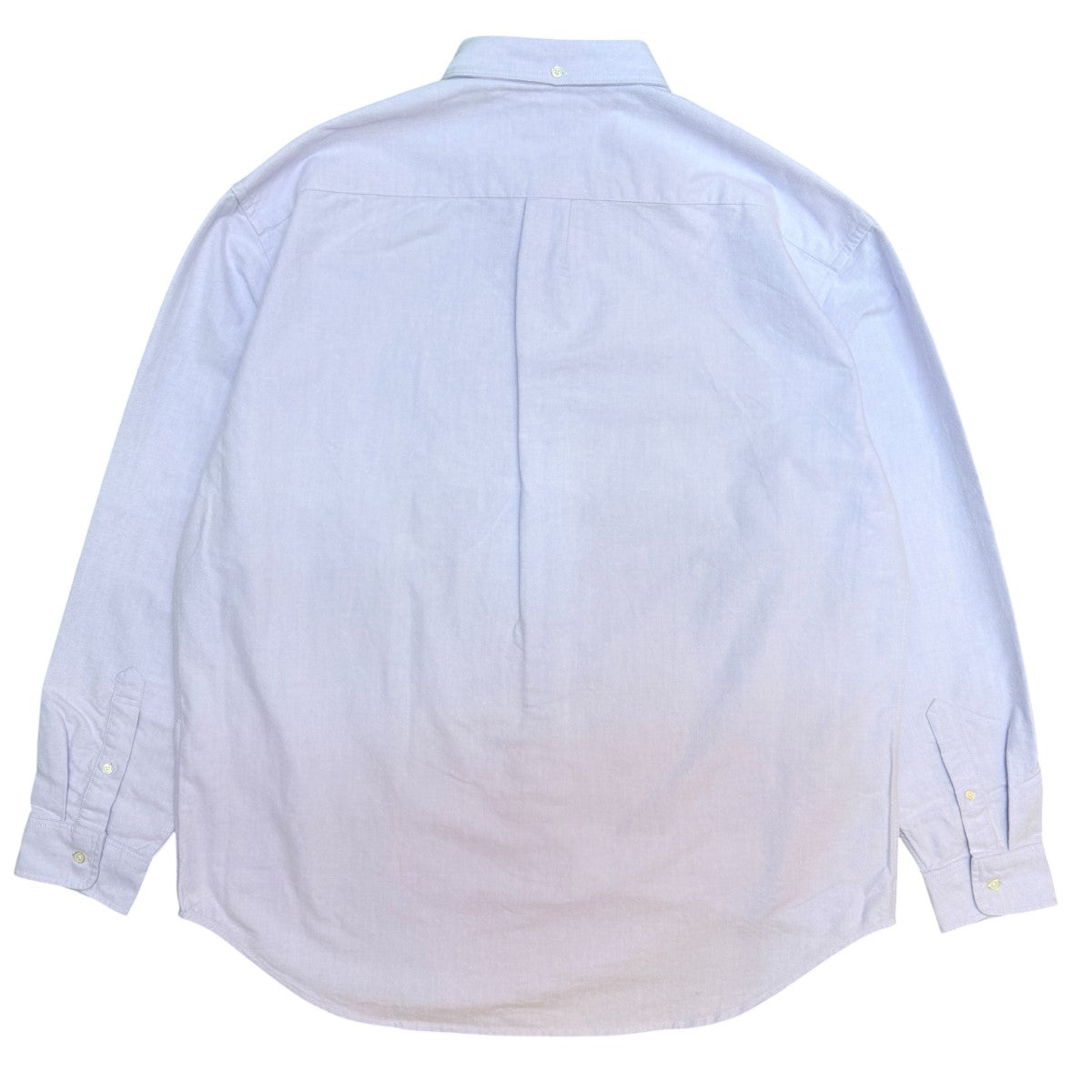 25AW/Loose Fit Flannel Oxford Shirt／Light Blue／ルーズフィットフランネルオックスフォードシャツ