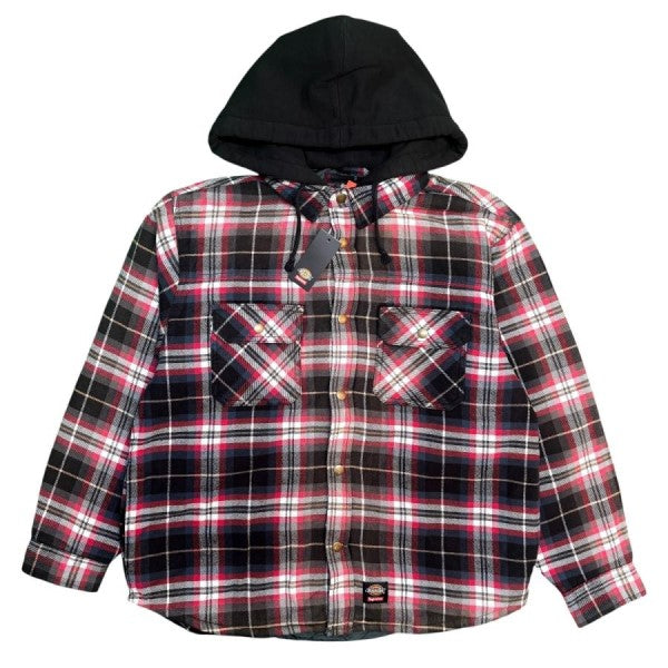 Supreme×Dickies 25AW/Lined Zip Up Hooded Flannel Shirt／ディッキーズ ラインド ジップアップ フーデッド フランネル シャツ 古着・中古-1枚目のアイテム画像