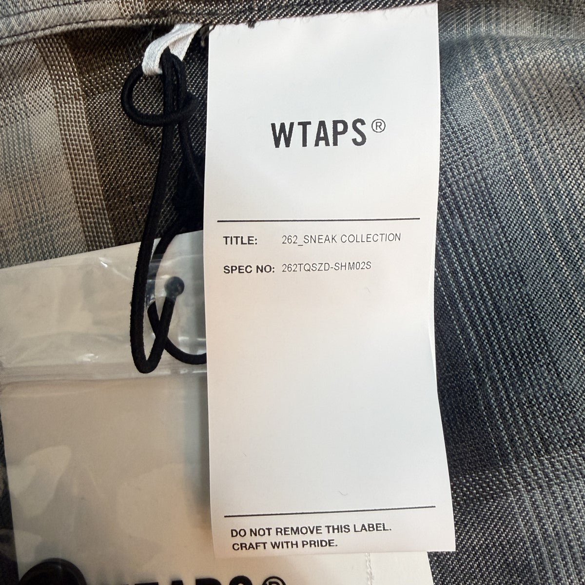26AW/DWINDLE 02 ／ LS ／ RAYON．OMBR．TEXTILE．SSZ／レーヨンオンブレチェックシャツ/262TQSZD-SHM02S