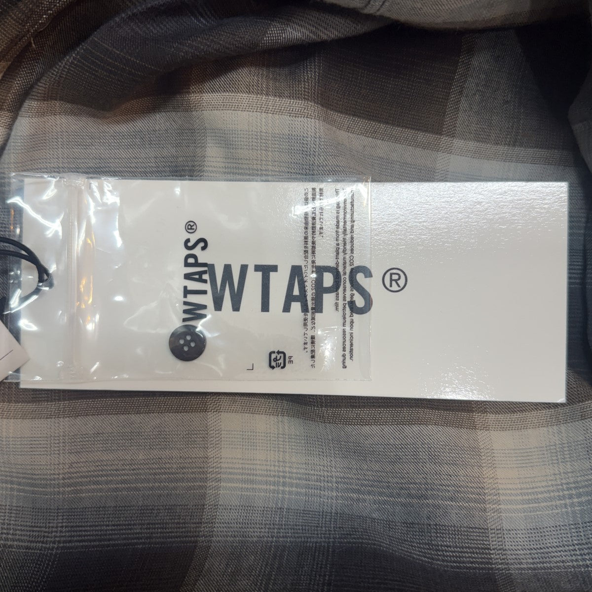26AW/DWINDLE 02 ／ LS ／ RAYON．OMBR．TEXTILE．SSZ／レーヨンオンブレチェックシャツ/262TQSZD-SHM02S