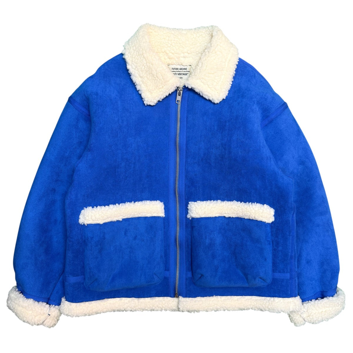 25AW/FUTURE ARCHIVE ／ Fake Mouton Blouson／フェイクムートン ブルゾン/11-18-6859-457