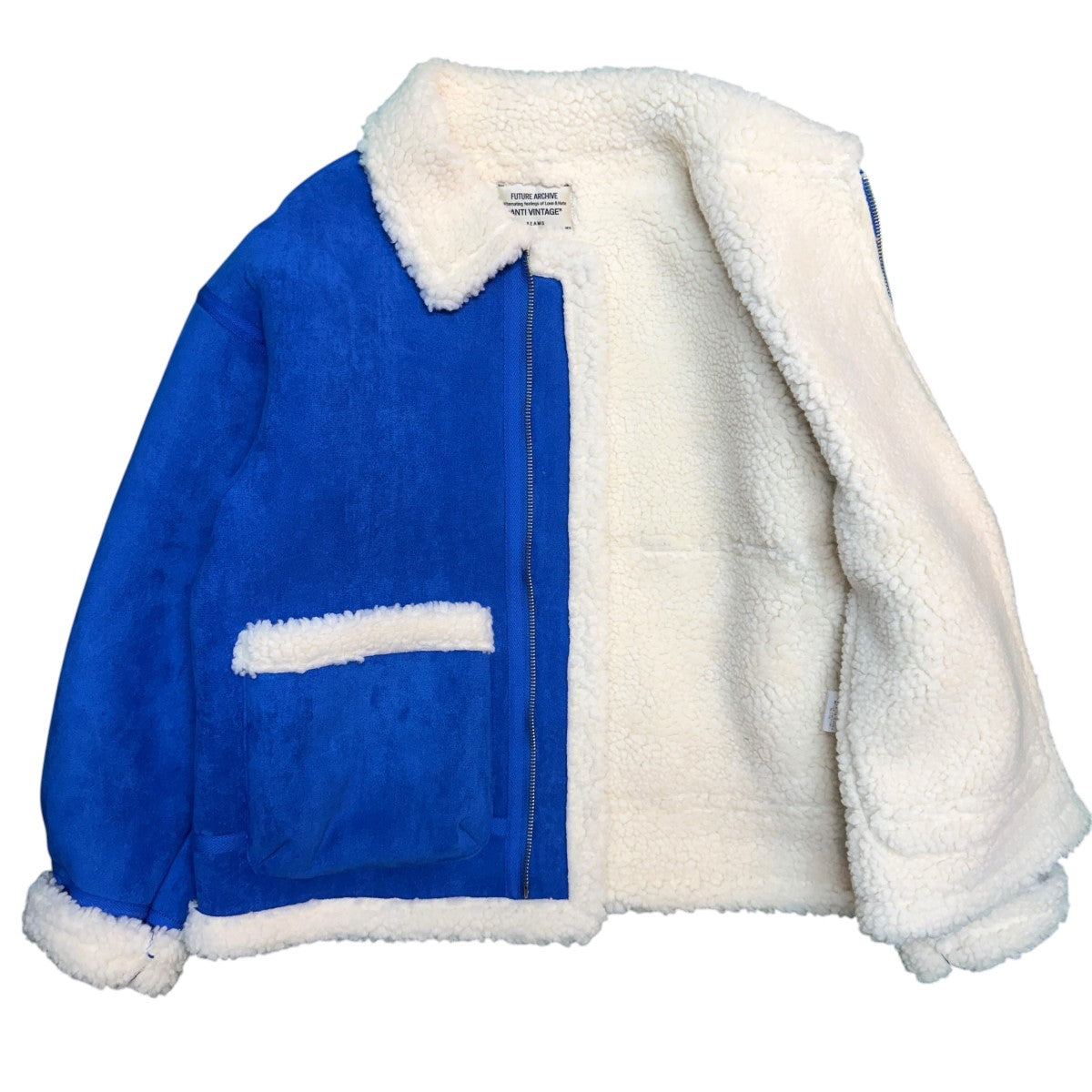 25AW/FUTURE ARCHIVE ／ Fake Mouton Blouson／フェイクムートン ブルゾン/11-18-6859-457