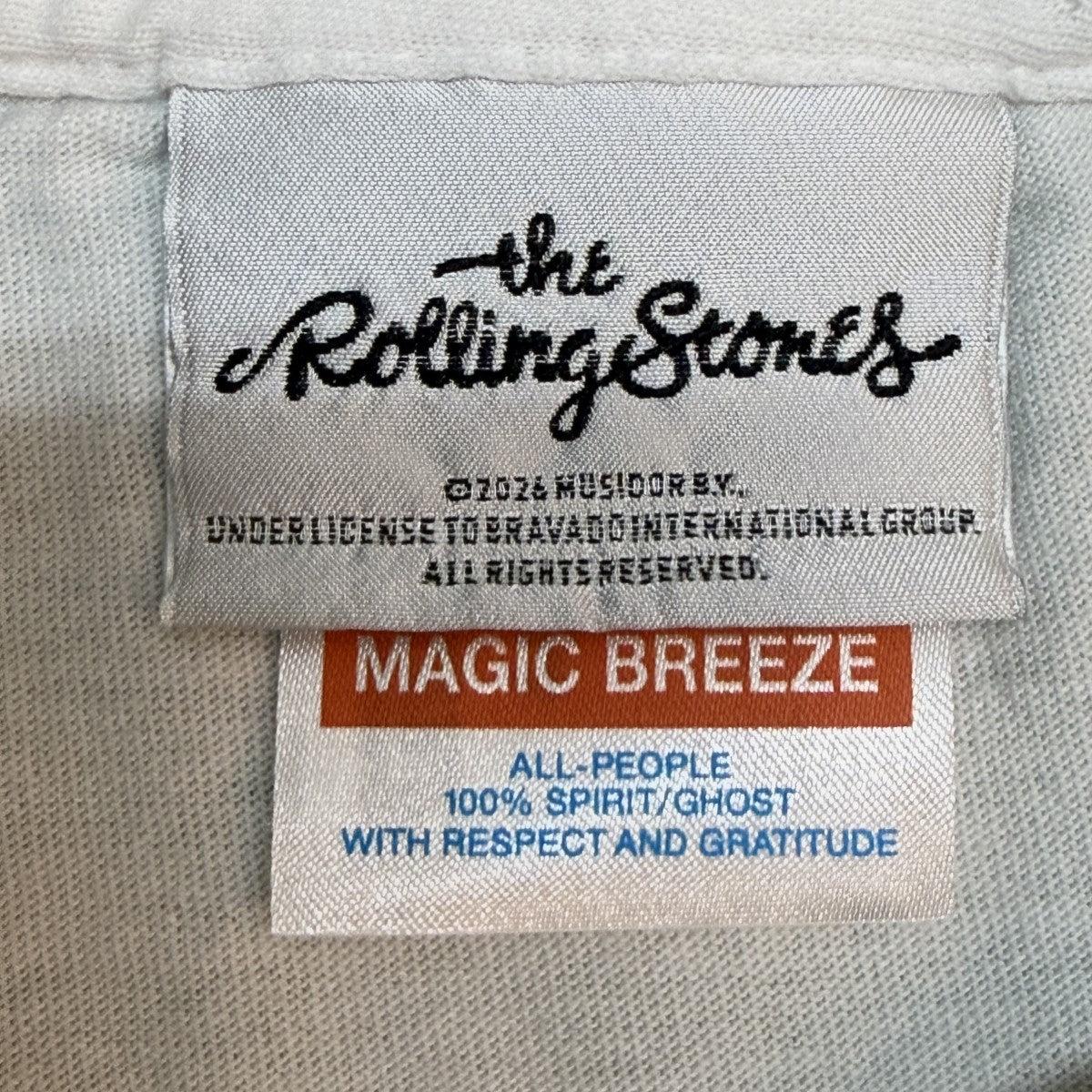 SAINT MICHAEL 26AW/BODY TRS SS T-SHIRT／The Rolling Stones Tシャツ/SM-MK1-0000-C43 古着・中古-4枚目のアイテム画像
