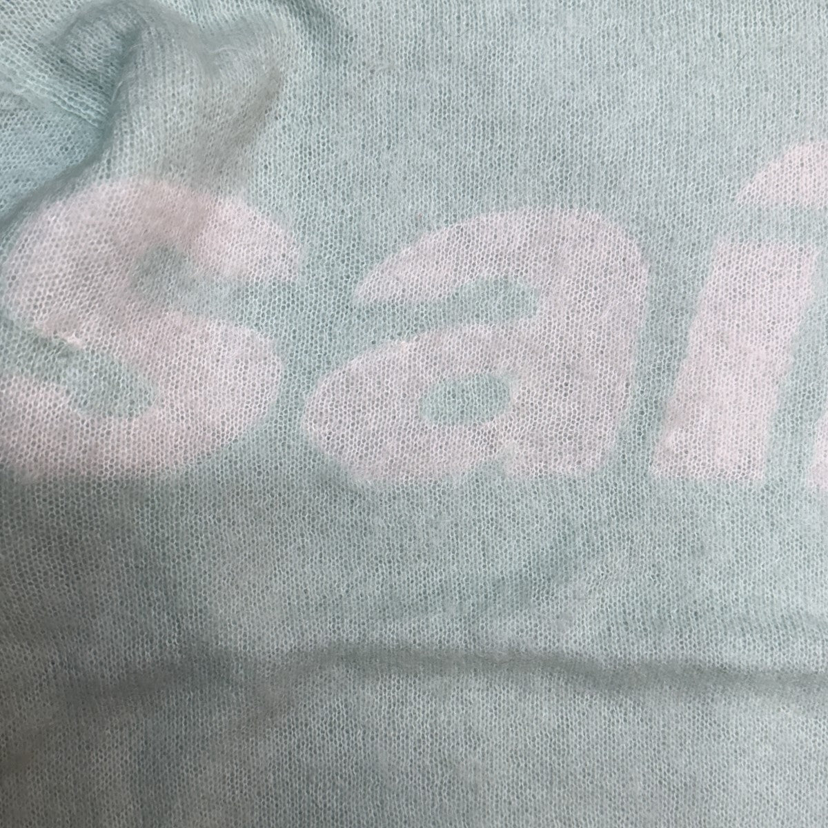 SAINT MICHAEL 26AW/SAINTMOHAIR CREW KNIT／モヘアクルーネックニット/SM-MK1-0000-057 古着・中古-2枚目のアイテム画像