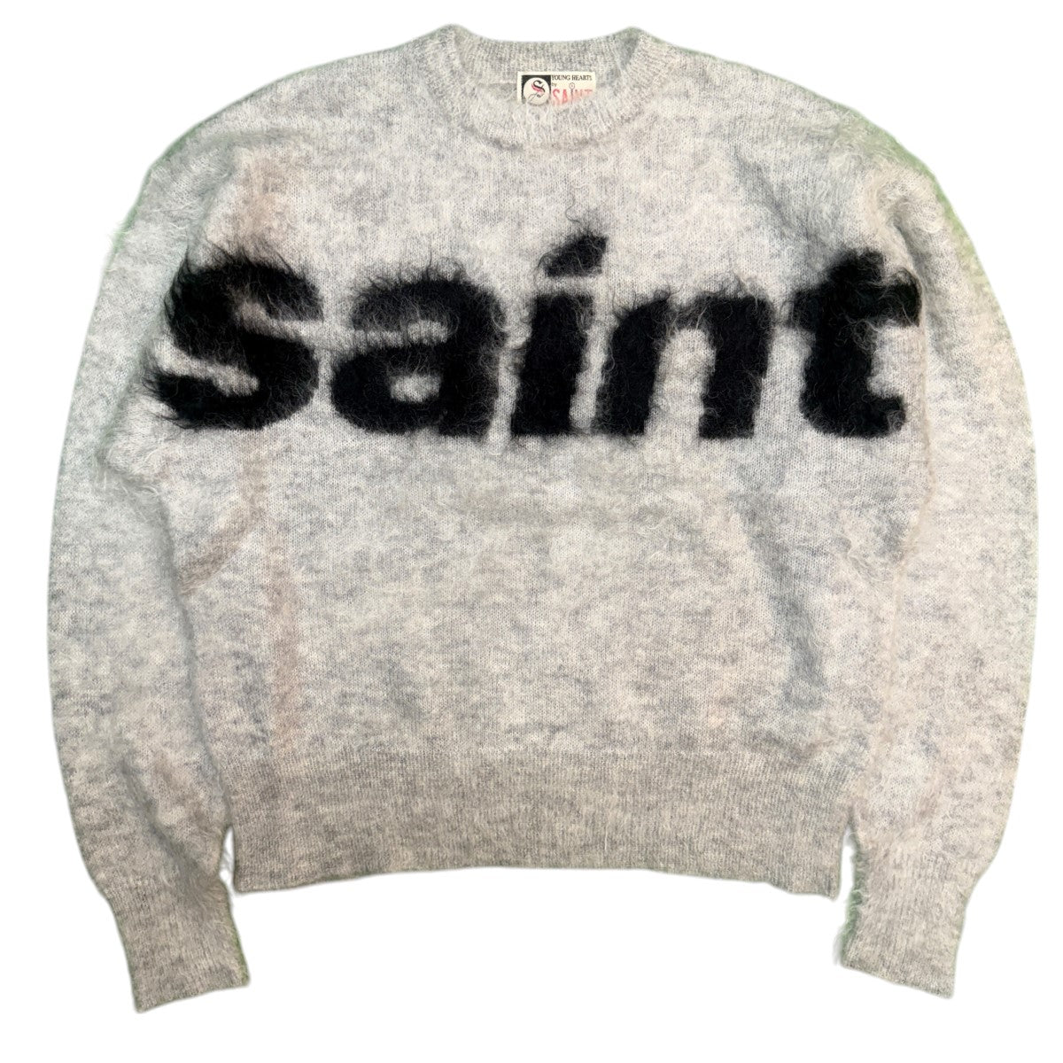 SAINT MICHAEL 26AW/SAINT MOHAIR CREW KNIT／モヘアクルーネックニット/SM-MK1-0000-056 古着・中古-1枚目のアイテム画像
