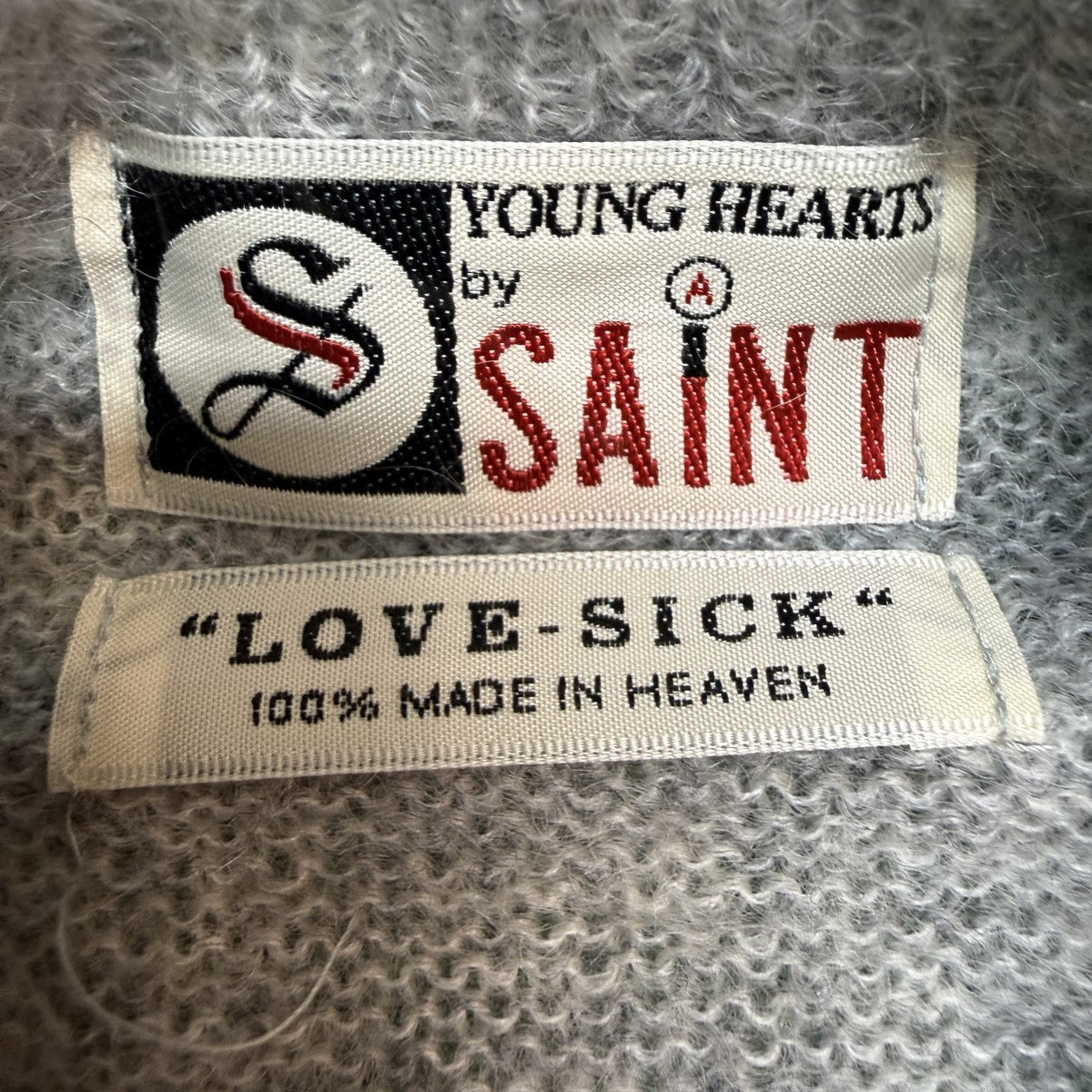 SAINT MICHAEL 26AW/SAINT MOHAIR CREW KNIT／モヘアクルーネックニット/SM-MK1-0000-056 古着・中古-5枚目のアイテム画像