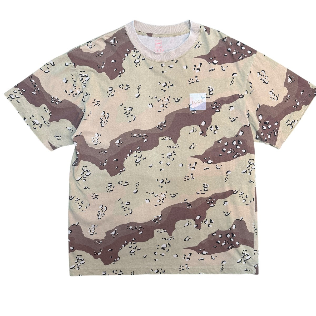 LQQK STUDIO 26SS/CAMO BOX LOGO TEE／カモボックスロゴTシャツ/LQA26ST15 古着・中古-1枚目のアイテム画像